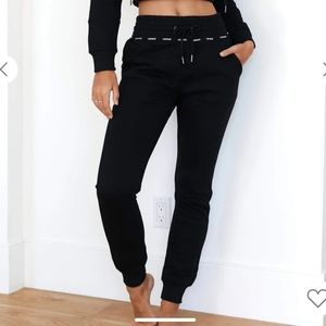 High Waisted Scrunchie Joggers